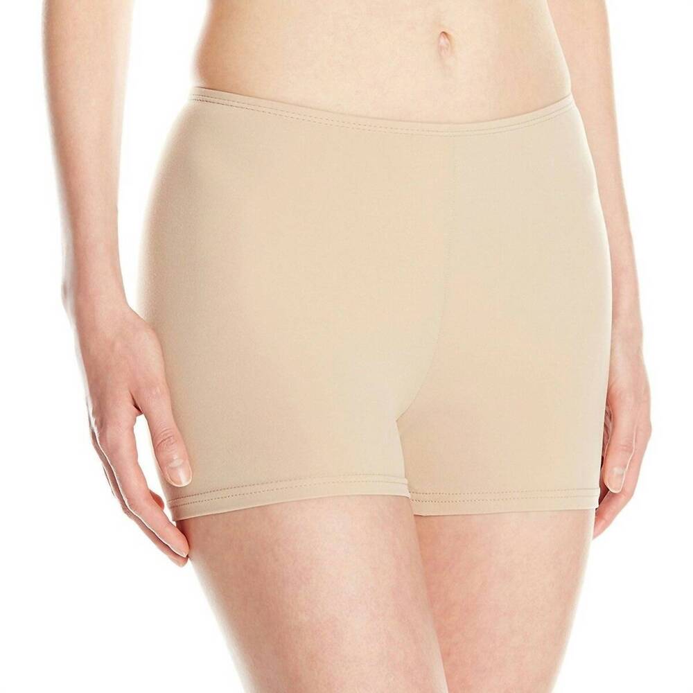 NEW ELITA silk magic boy leg brief panty in nude